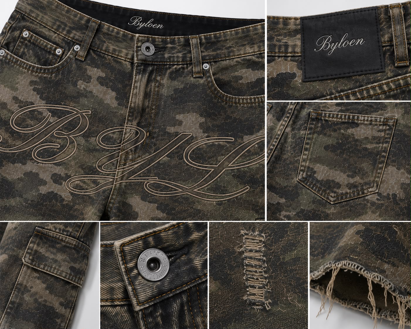 BYL CAMO SHORTS